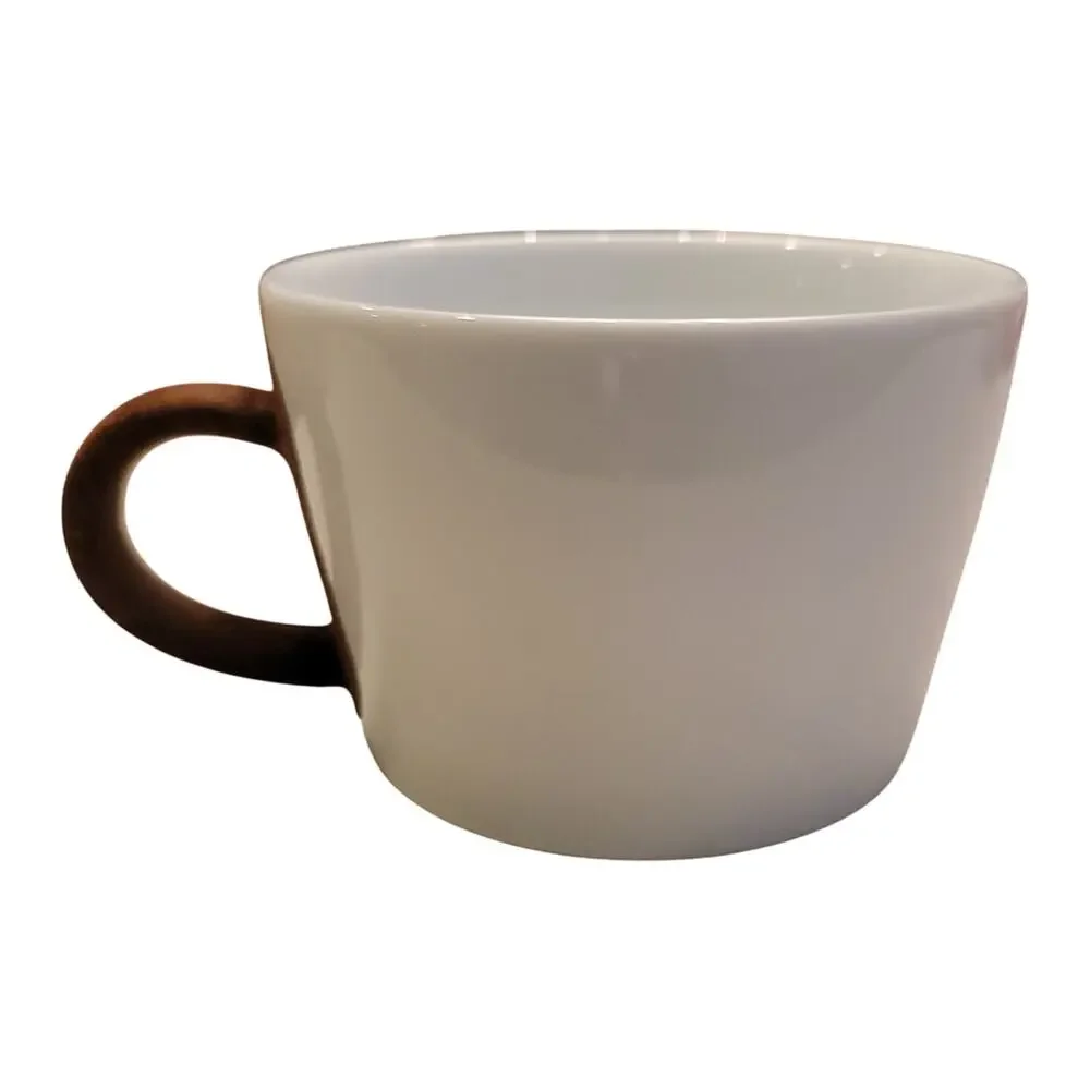 Starbucks Coffee Cup 2010 Germany Kahla‎ Brown Felt Handle 14oz Collector Item